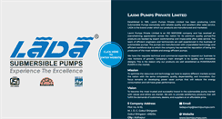 Desktop Screenshot of laxmipumps.com